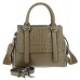 Женская кожаная сумка 63-238 KHAKI